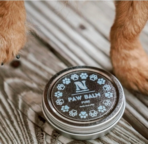 Naturallow Tallow Unscented Paw Balm 2oz Tin - 100% Organic All Natural and Lick-Safe - Protects from Cracks & Wounds Food Grade Ingredients